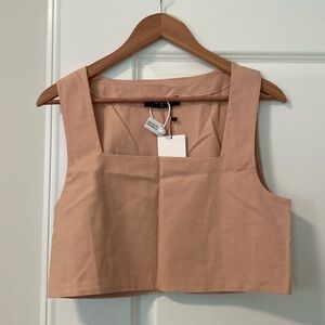 Boxy Cropped Light-Weight Top